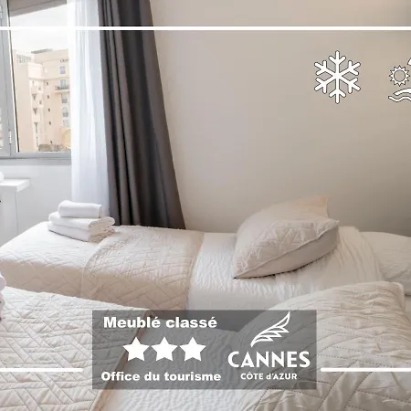Lejlighed Azur Evasion Meuble Classe 3 Etoiles Croisette Festival Grand *