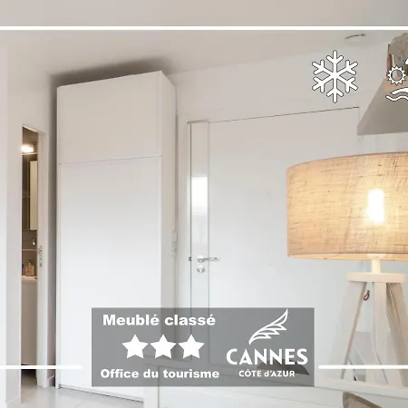 Azur Evasion Meuble Classe 3 Etoiles Croisette Festival Grand Apartment