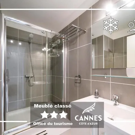 Azur Evasion Meuble Classe 3 Etoiles Croisette Festival Grand Cannes