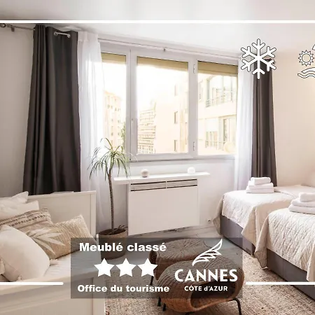 Azur Evasion Meuble Classe 3 Etoiles Croisette Festival Grand * Cannes