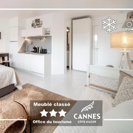 Azur Evasion Meuble Classe 3 Etoiles Croisette Festival Grand Apartment *
